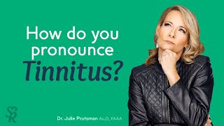 How do you pronounce tinnitus [upl. by Murial]