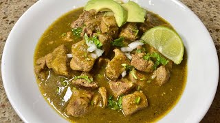 HOW TO MAKE CHILI VERDE PORK [upl. by Austina702]