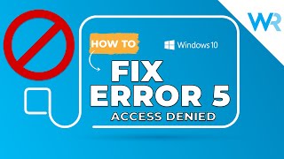 2024 Fix Error 5 Access is denied when installing software [upl. by Glen221]