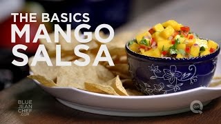 How to Make Mango Salsa  The Basics on QVC [upl. by Enyrhtac67]