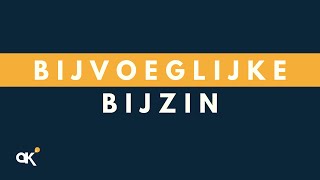 Bijvoeglijke bijzin [upl. by Nitsrek]