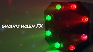 Swarm Wash FX by CHAUVET DJ [upl. by Ecnerwal]