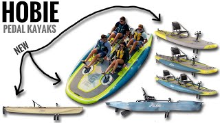 NEW Hobie Pedal Kayaks You Must See To Believe EXCLUSIVE TESTING amp REVIEW [upl. by Reneta]