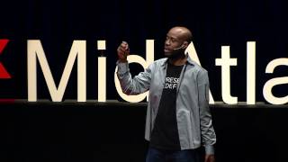 Breaking down stereotypes using art and media  Bayete Ross Smith  TEDxMidAtlantic [upl. by Nauqit812]