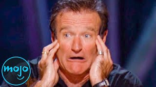 Top 10 Funniest Robin Williams Moments Well Never Forget [upl. by Pachton]