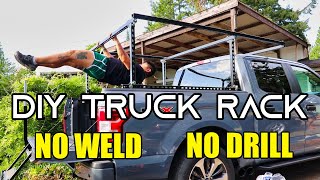 How to Build a TRUCK RACK  DIY  Made From Unistrut [upl. by Gold]