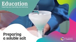 Preparing a soluble salt  14–16 Practicals [upl. by Arno]