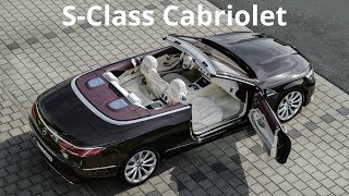 Mercedes SClass Cabriolet  Interior and Exterior [upl. by Cyndi843]