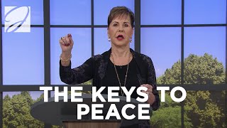 The Keys To Peace  Joyce Meyer [upl. by Carlynn]