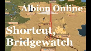 Albion Online  Caerleon to Bridgewatch fast almost safely [upl. by Bautista105]