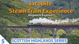 Jacobite Steam Train  Glenfinnan Viaduct  Scottish Highlands [upl. by Stover175]