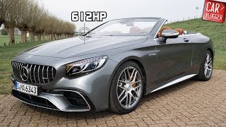 INSIDE the NEW Mercedes AMG S 63 4MATIC Cabriolet 2019  Interior Exterior DETAILS w REVS [upl. by Roley]