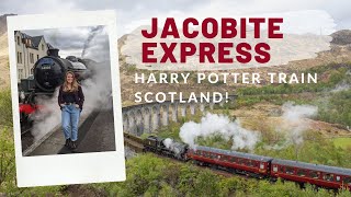 Jacobite Express Riding the Harry Potter Train in Scotland [upl. by Ettenal]