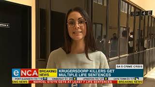 Krugersdorp killers sentenced [upl. by Yehc]