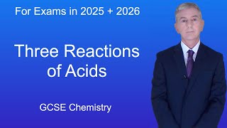 GCSE Chemistry Revision quotThree Reactions of Acids [upl. by Frankel]