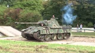 Panzer Panther im Gelände German Tank in Motion 2009 Trier [upl. by Eberle78]