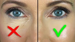 How to STOP Under Eye Concealer Creasing Mature Skin [upl. by Tnecnev]