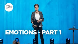 Emotions  Part 1  Joyce Meyer  Enjoying Everyday Life [upl. by Adleme]