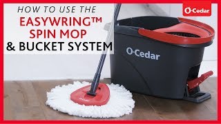 How To Use The EasyWring™ Spin Mop amp Bucket System [upl. by Wanonah803]