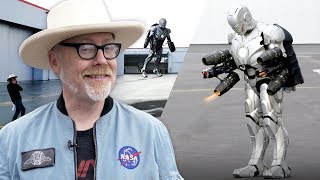 How Adam Savage Built a Real Iron Man Suit That Flies [upl. by Ahsilac149]