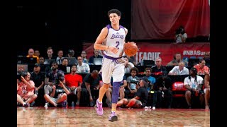 Lonzo Ball Is Your 2017 NBA Summer League MVP  163 points 77 rebounds and 93 assists [upl. by Ynnel323]