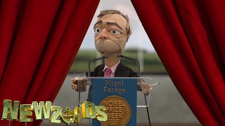 Nigel Farage  Nobel Peace Prize  Newzoids [upl. by Marden438]