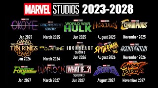 All Unannounced Marvel Projects Confirmed and Rumored 20232028 PART 2 [upl. by Ykcaj]