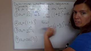 Determining whether a sequence converges or diverges [upl. by Bortman]