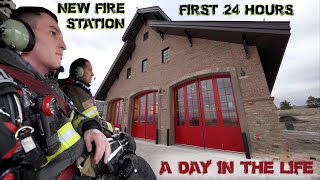 First 24 Hours in a New Fire Station  A Day in the Life [upl. by Alrich]