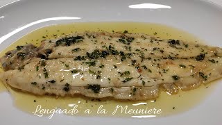 LENGUADO a la MENIER Meuniere 🐟 [upl. by Yemaj489]