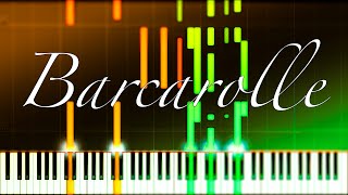 Offenbach Barcarolle piano solo [upl. by Jabin759]