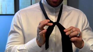 How to Tie a Tie 3 Ways Four In Hand Nicky Knot Full Windsor Knot Plus Dimple Tutorial [upl. by Brig]