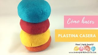 Cómo hacer plastilina casera [upl. by Eerahc116]