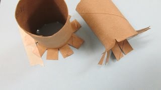 Paper Mache Techniques Using Cardboard [upl. by Bridge]