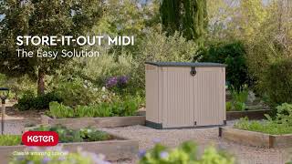 Keter Store It Out Midi 880L Storage Unit [upl. by Tonie121]