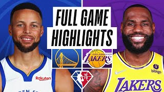 WARRIORS at LAKERS  FULL GAME HIGHLIGHTS  October 19 2021 [upl. by Arot]