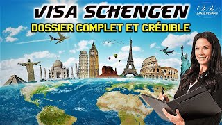 Comment produire un dossier de demande de VISA Schengen  Complet Cohérent et Crédible [upl. by Ayouqat]