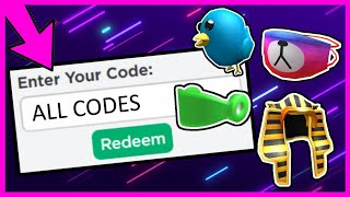 ALL ROBLOX PROMO CODES 2014  2022 [upl. by Jaan432]