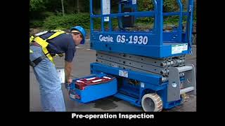 Genie Aerial Lift Operator Training Informational [upl. by Derfniw]