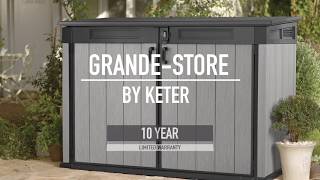 GRANDE STORE Duotech  Sheds  Keter [upl. by Dorella854]