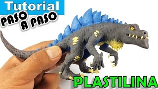 ✅ COMO HACER A ZILLA DE PLASTILINA PASO A PASO  GODZILLA ✅ POLYMER CLAY [upl. by Francine]