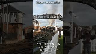 Steam Train Whistles UK [upl. by Ecinahc285]