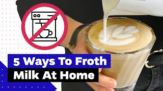 How To Froth Milk At Home Best Milk Frothers Review [upl. by Azrim]