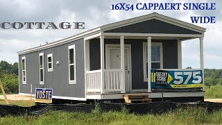 Our Version of a quotTiny Housequot  16x54 Cottage Cappaert Single Wide  Mobile Home Masters [upl. by Candless968]