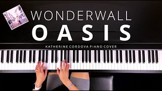 Oasis  Wonderwall ADVANCED piano cover [upl. by Airetal743]