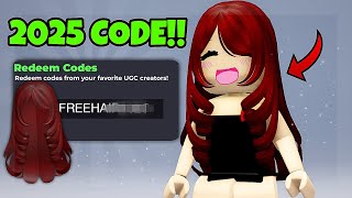 CODES FOR FREE HAIR ROBLOX 2025 [upl. by Assillem408]