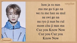 NCT U  Know Now Easy Lyrics [upl. by Haek]