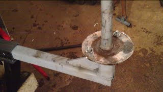 Homemade Manual Tire Changer amp Bead Breaker [upl. by Lebasiairam]