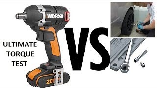 WORX WX279 Impact wrench vs Torque wrench [upl. by Parris]