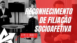 DIREITO DE FAMÍLIA Reconhecimento de filiação socioafetiva [upl. by Annoyed232]